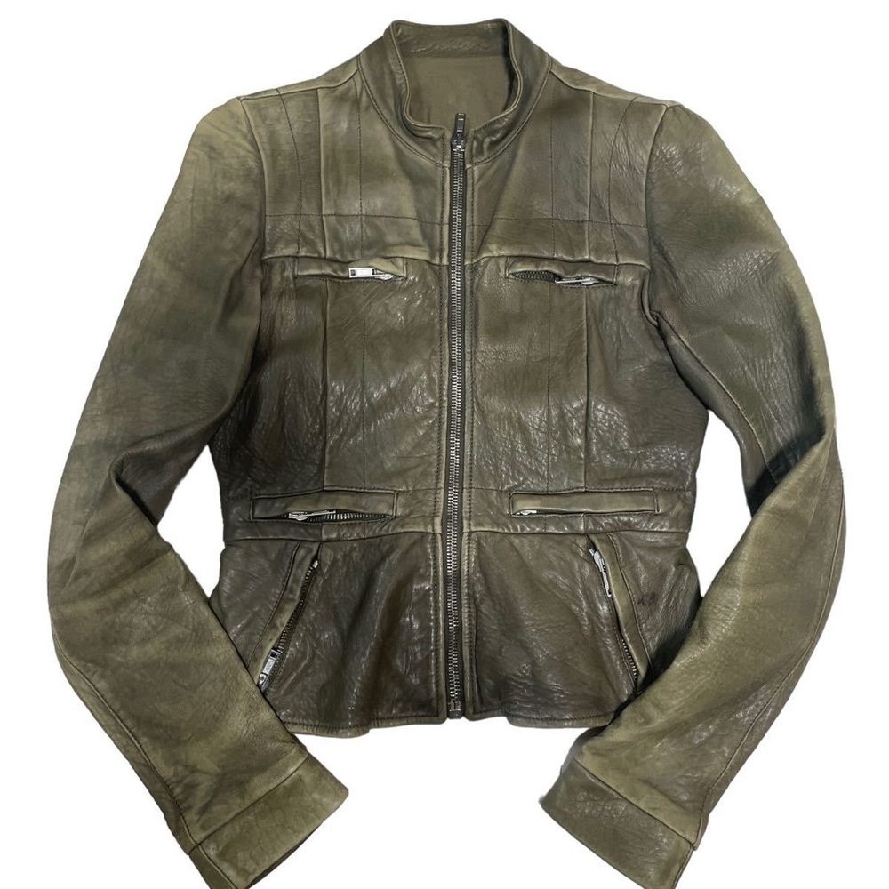 Rick Owens Leather Jacket